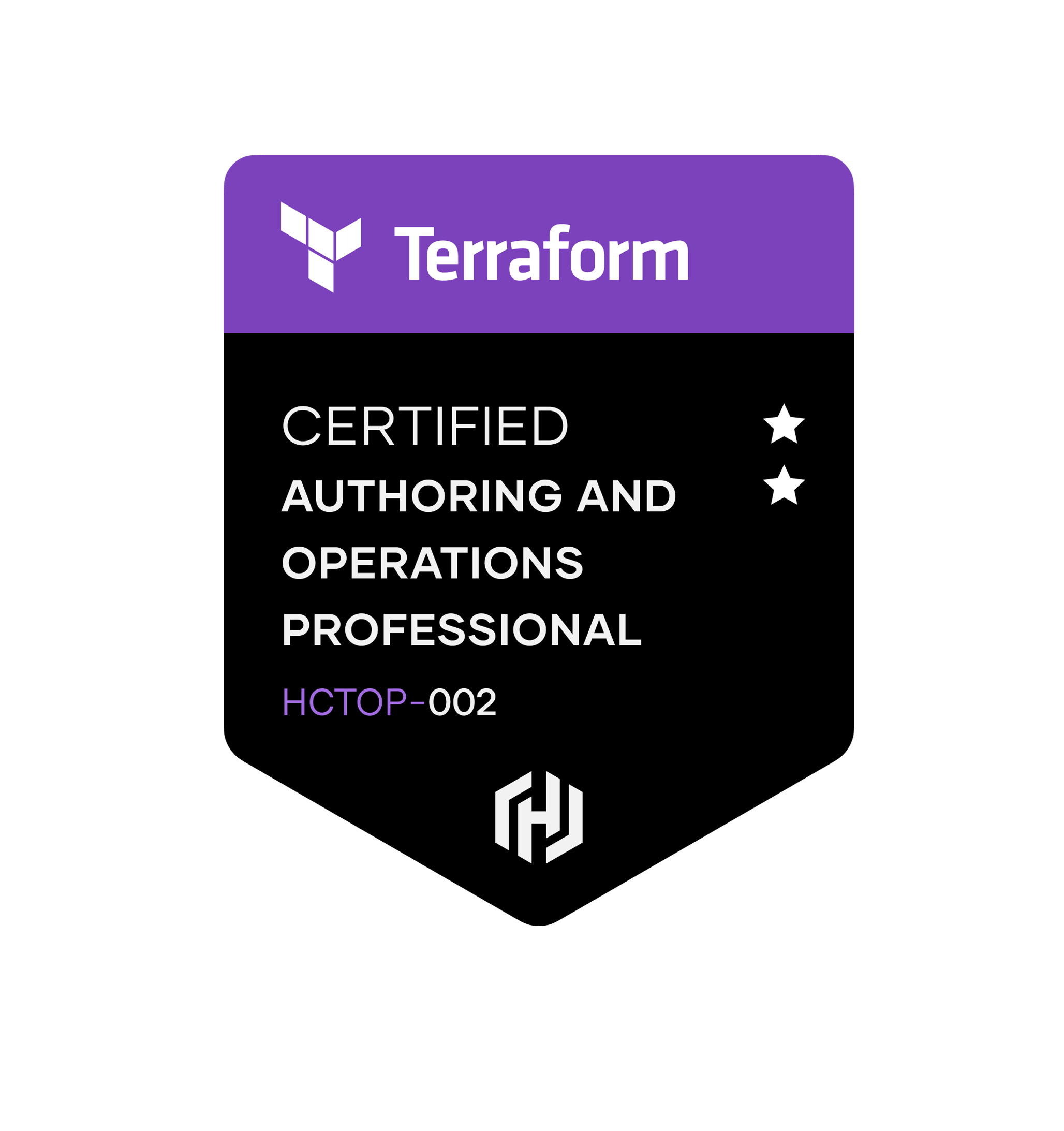 Matthew Alvis Certified Terraform Authoring & Operations Profressional